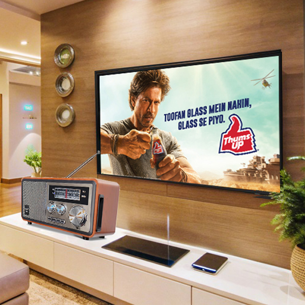 Television and radio advertising